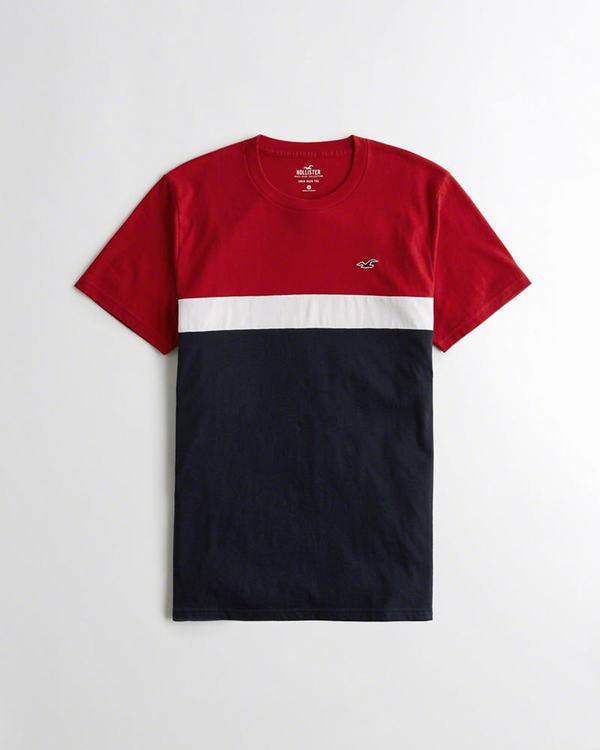 Camiseta best sale hollister roja